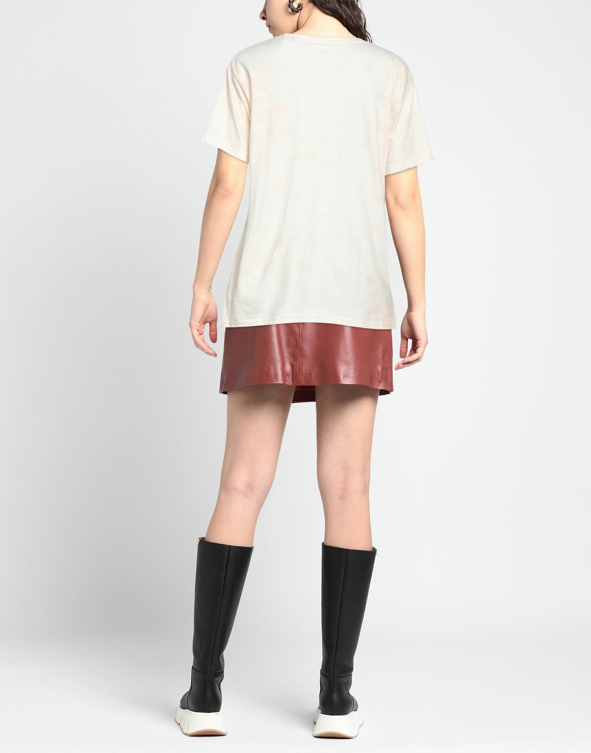 Alpha Industries Womens T-shirt Ivory