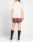 Alpha Industries Womens T-shirt Ivory