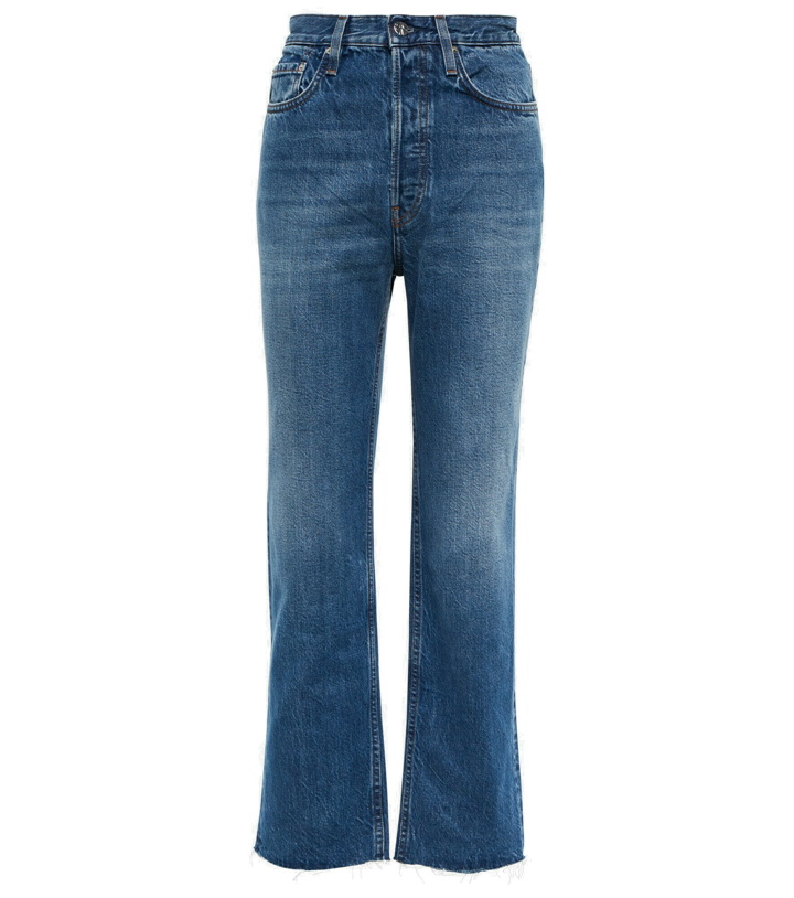Photo: Toteme - High-rise straight jeans