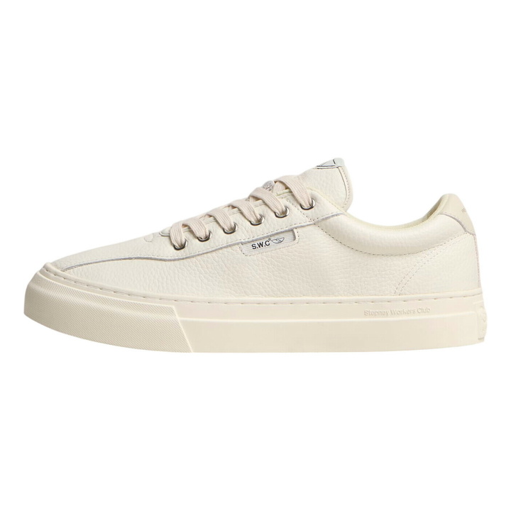 Photo: Stepney Workers Club Men's Dellow 02 Tumbled Lea - END. Exclusive in White