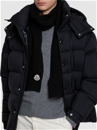 MONCLER - Wool & Cashmere Tricot Scarf