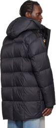Parajumpers Black Bold Parka Hooded Down Jacket