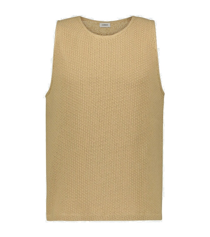 Photo: Commas Sleeveless knitted cotton top