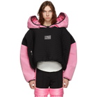 Colmar A.G.E. by Shayne Oliver Black and Pink Villa Ski Hoodie