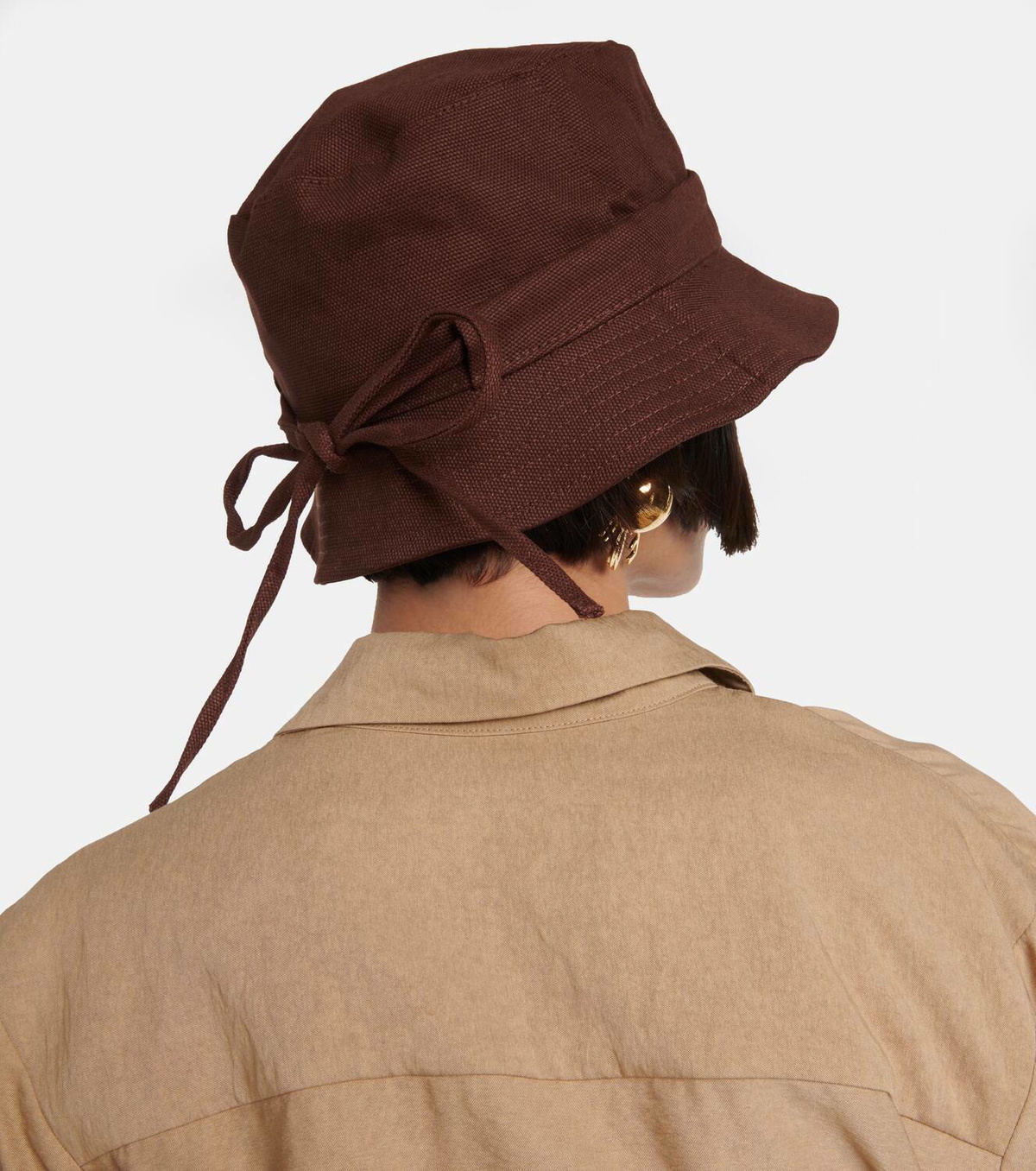 Jacquemus Logo canvas bucket hat Jacquemus