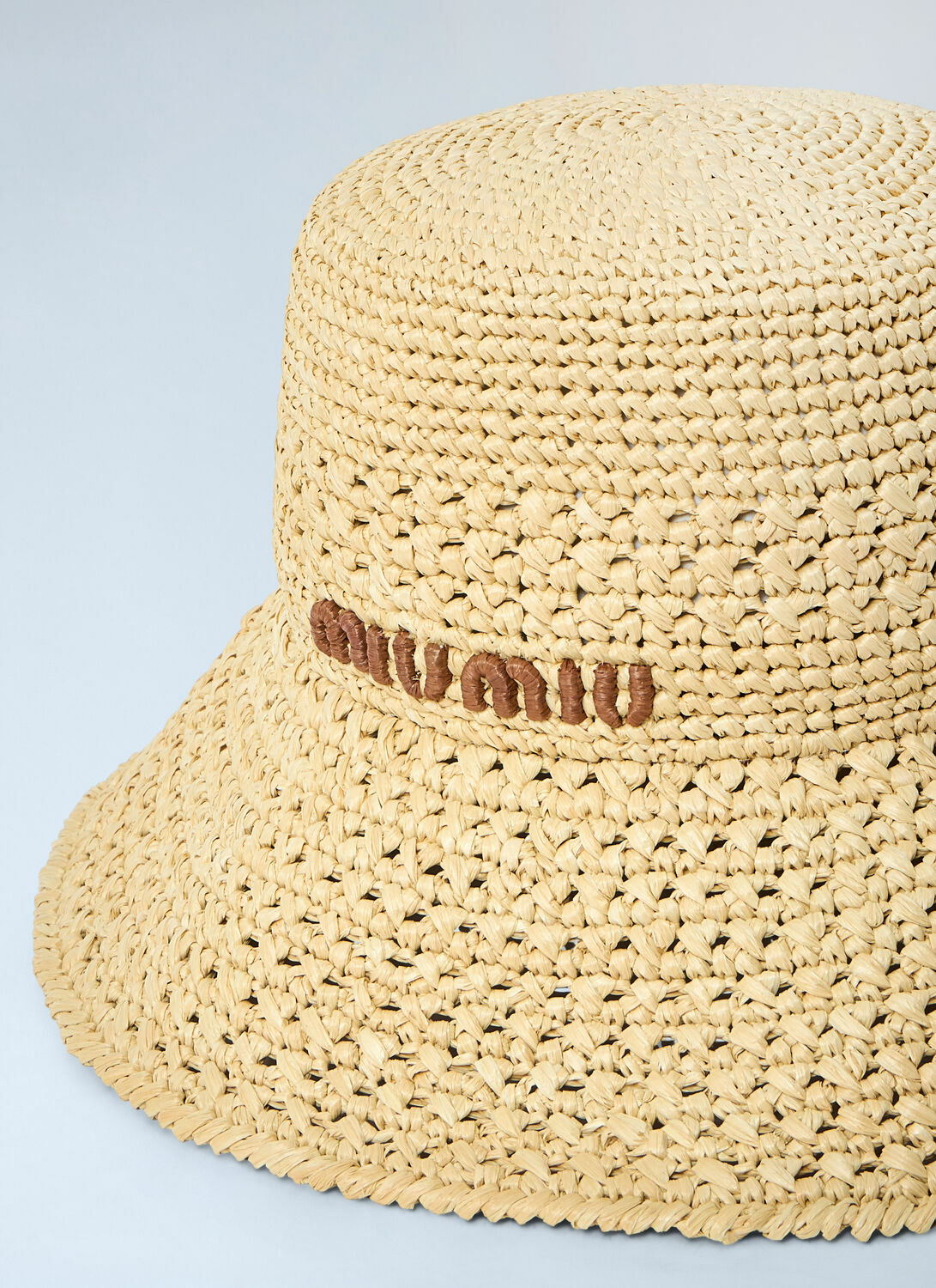 Miu Miu Logo Motif Bucket Hat