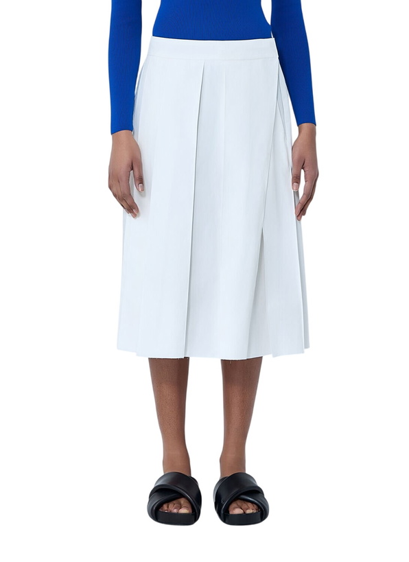 Photo: Jil Sander Pleated Midi Skirt
