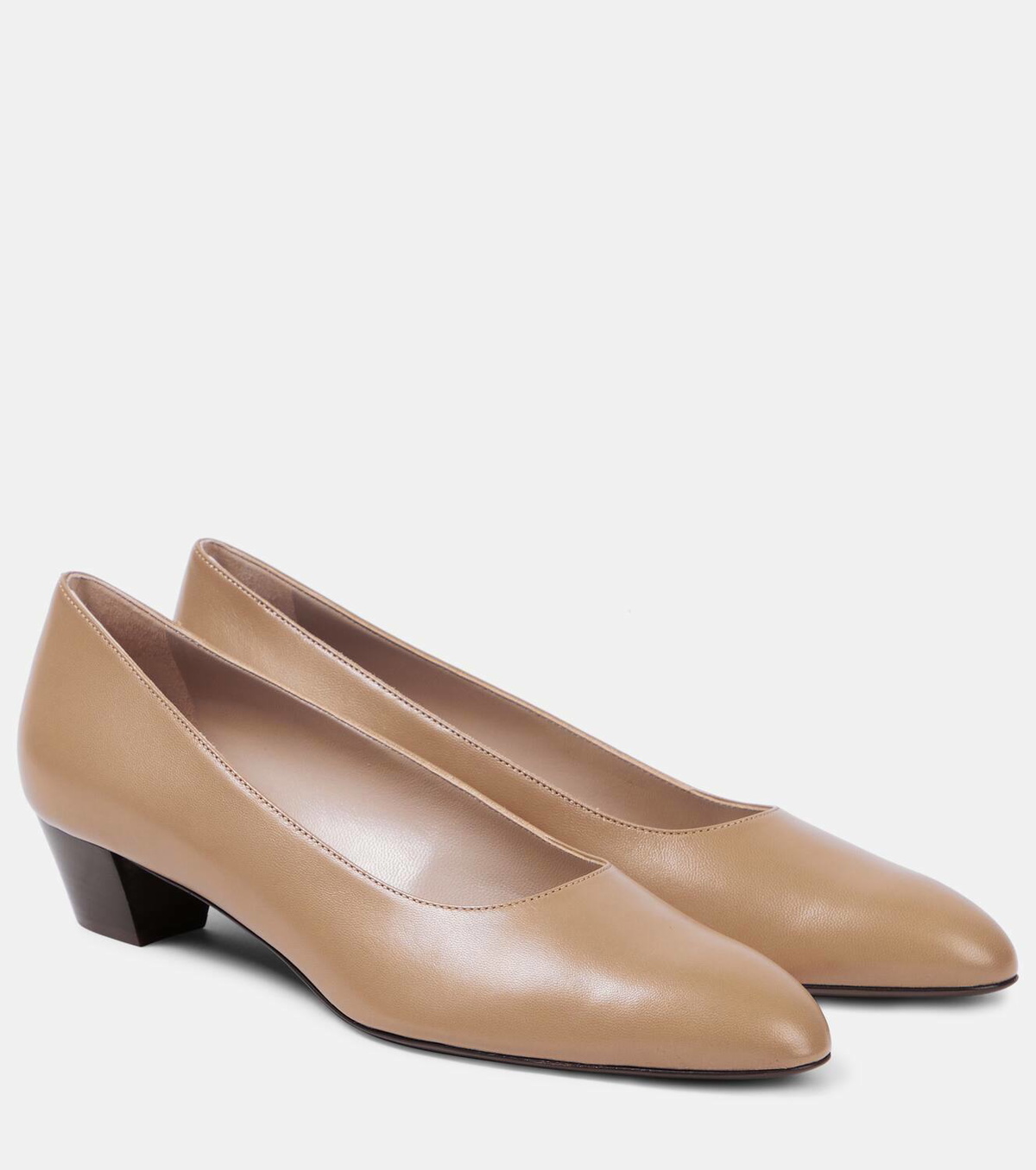 The Row Luisa 35 leather pumps The Row