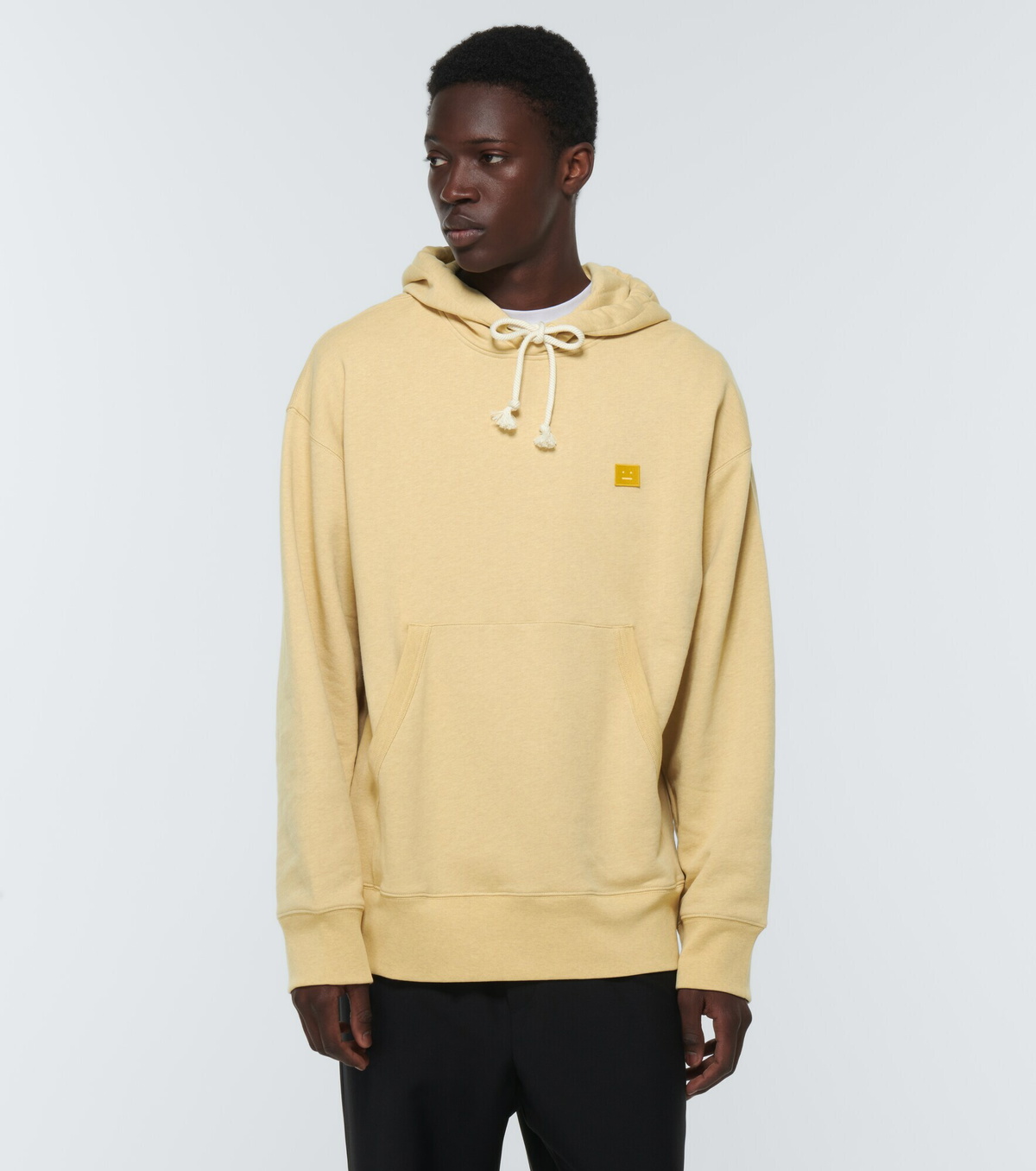 Acne Studios - Face cotton hoodie Acne Studios