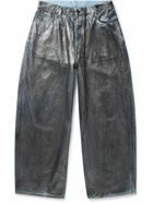 Acne Studios - Coated Wide-Leg Jeans - Gray
