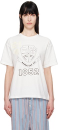 Bode White Crest Reversible T-shirt