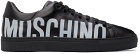 Moschino Black Logo Low Sneakers