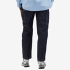 Snow Peak Women's Recycled Cotton Denim Wide Pants in Indigo