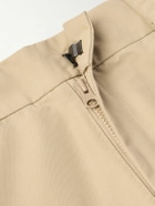 SAIF UD DEEN - Holster Straight-Leg Panelled Cotton-Blend Canvas Cargo Trousers - Neutrals
