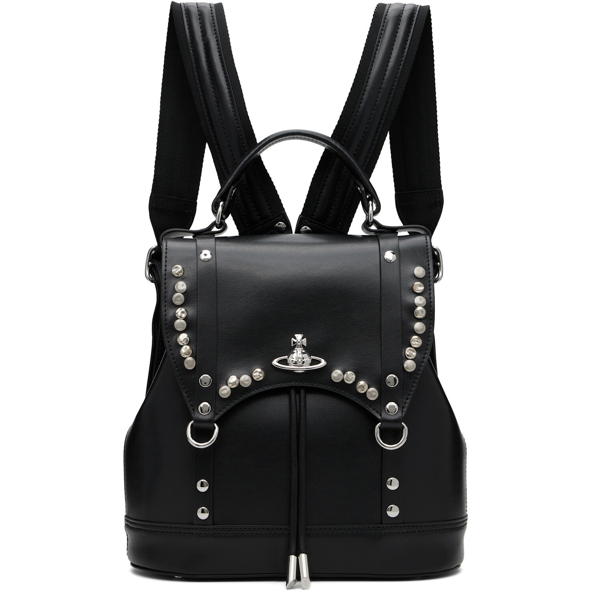 Vivienne Westwood Black Max Small Backpack