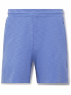 Lululemon - Balancer Slim-Fit Mesh-Panelled Everlux Shorts - Blue