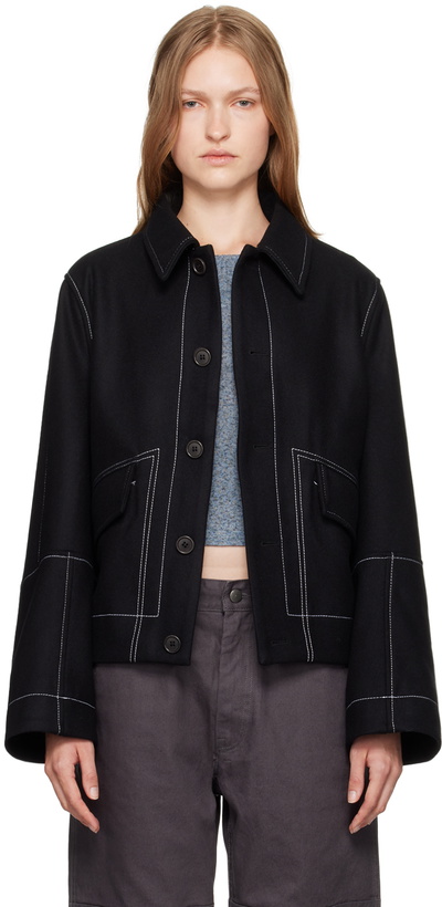 Photo: Henrik Vibskov Black Dusk Wool Jacket