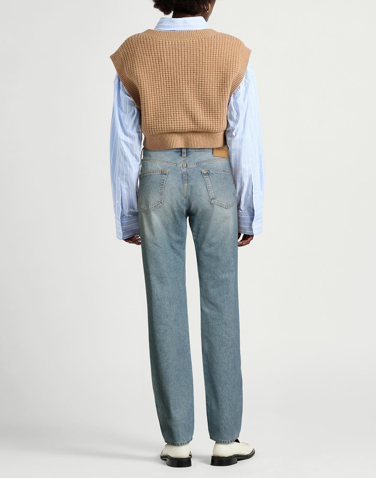The Attico Womens Jeans in Blue