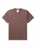 Stockholm Surfboard Club - Logo-Print Organic Cotton-Jersey T-Shirt - Brown