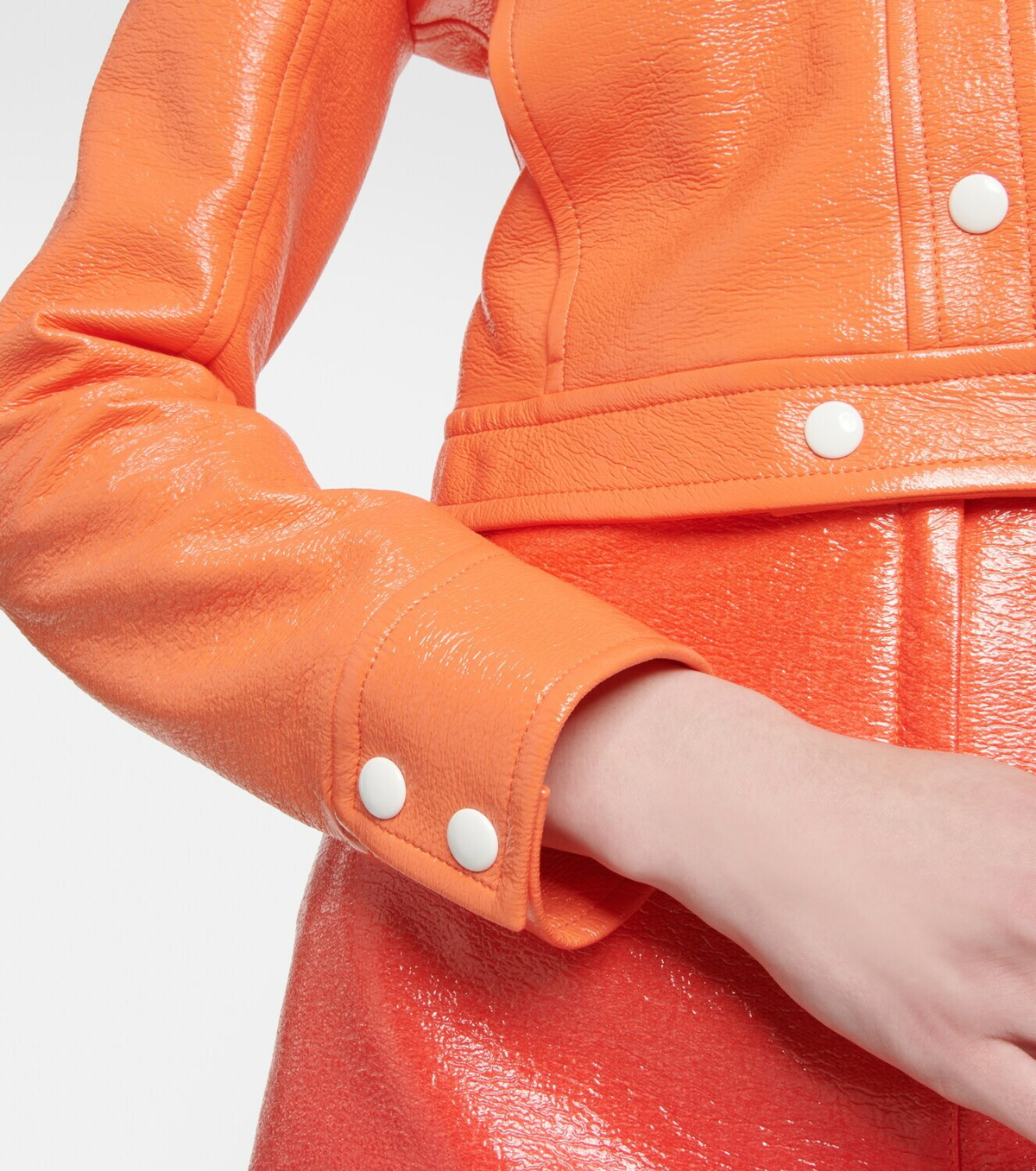 Courrèges ReEdition vinyl jacket Courreges