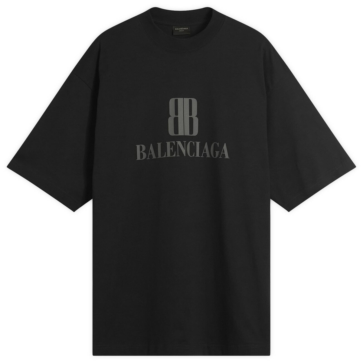 Balenciaga - Oversized Logo-Print Cotton-Jersey T-Shirt