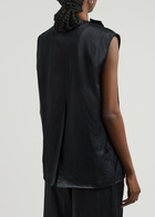 Day Birger ET Mikkelsen Marlin Satin Wrap top Black