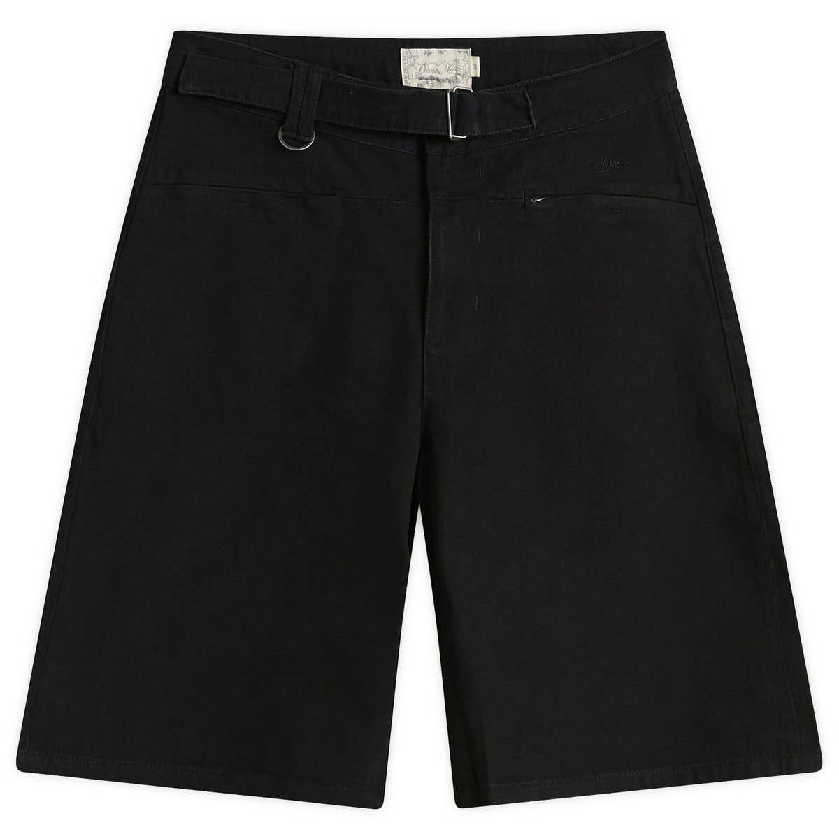 Dime Men's Tech Denim Shorts in Black