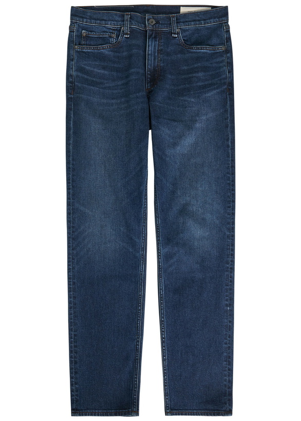 Photo: Rag & Bone Fit 2 Slim-leg Jeans Dark Blue