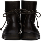 Marsèll Brown Zucca Zeppa Lace-Up Boots