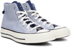 Converse Blue & White Chuck 70 Sneakers