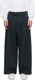 ACRONYM® Green Pleated Trousers