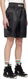 A PERSONAL NOTE 73 Black Drawstring Shorts