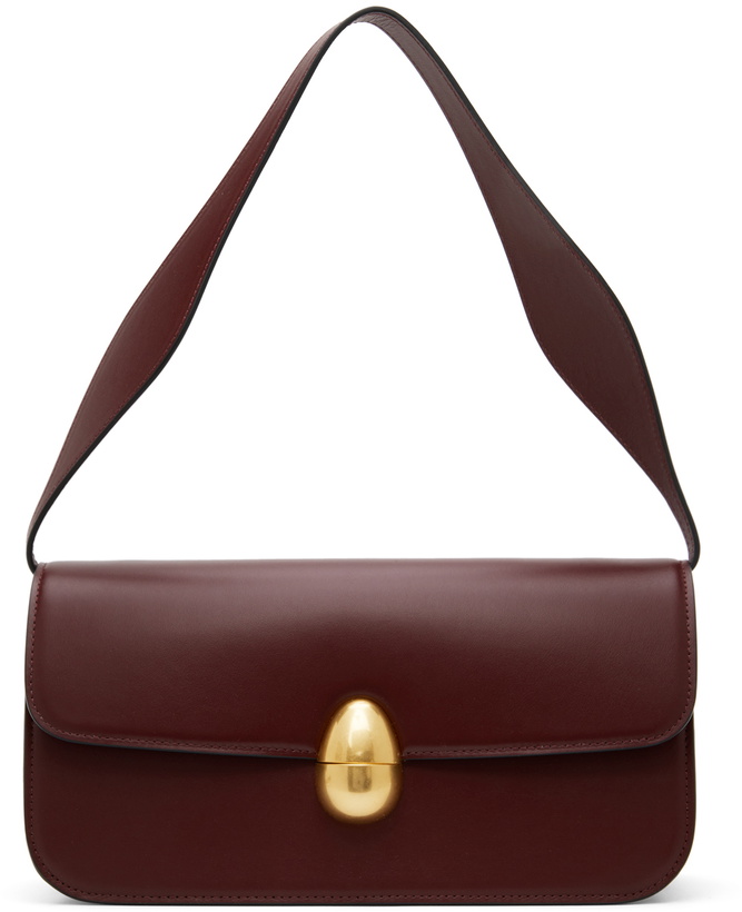Photo: NEOUS Burgundy Phoenix Baguette Bag