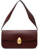 NEOUS Burgundy Phoenix Baguette Bag