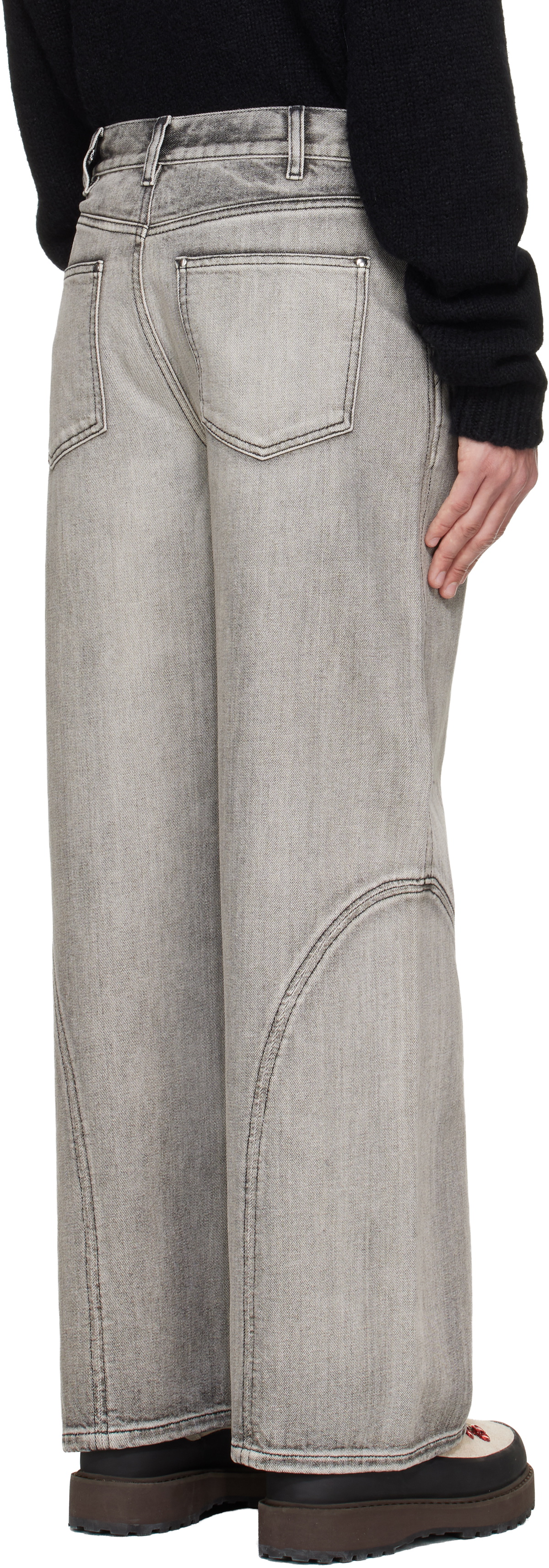 HELIOT EMIL Gray Basalt Jeans