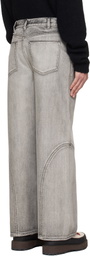 HELIOT EMIL Gray Basalt Jeans