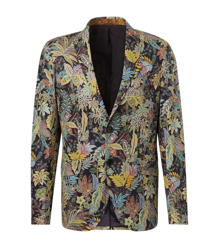 Photo: Etro Roma printed wool-blend blazer
