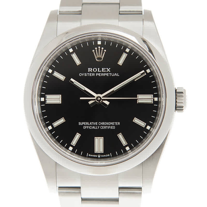 Photo: Rolex Oyster Perpetual 36 Automatic Chronometer Black Dial Watch 126000BKSO