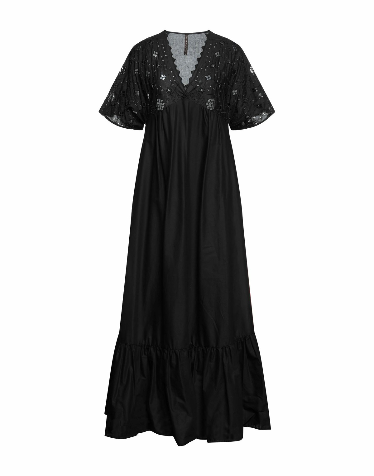 Manila Grace Womens Maxi dress in Black
