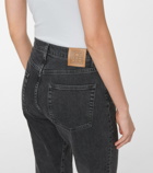 Toteme - Mid-rise twisted-seam straight jeans