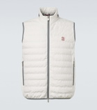 Brunello Cucinelli Logo down vest