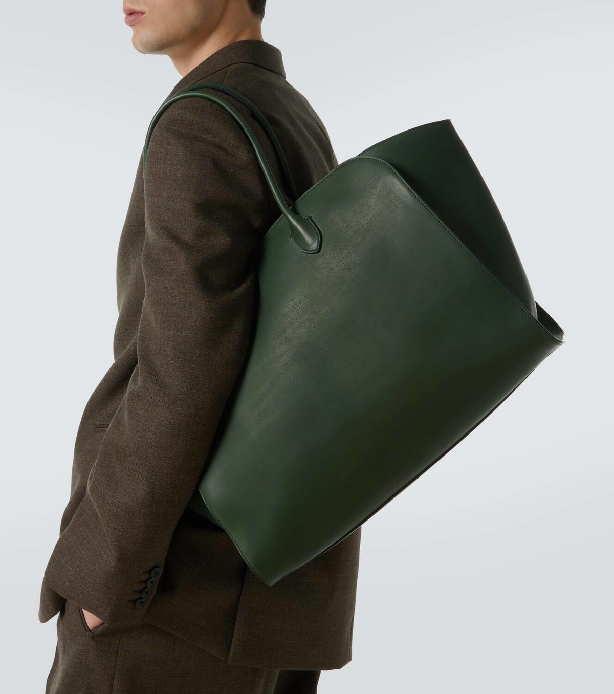 The Row Marlo leather tote bag The Row