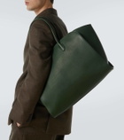 The Row Marlo leather tote bag