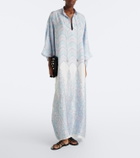 Pucci Baiadera silk twill kaftan