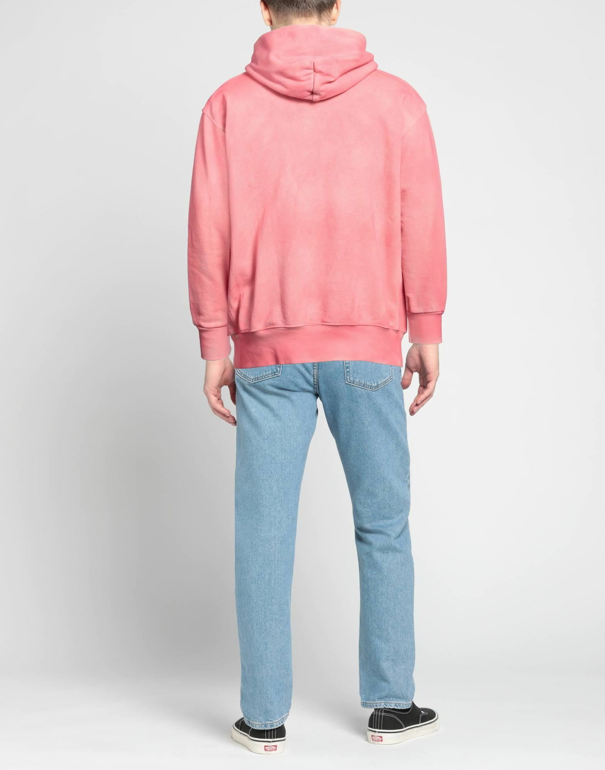 Notsonormal Mens Sweatshirt in Pink