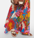 Etro - Printed cotton and silk kaftan