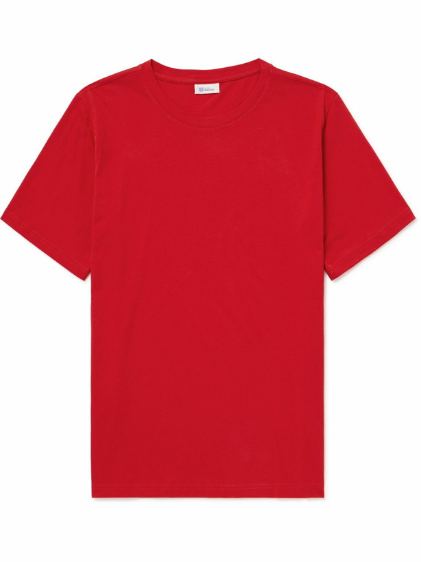 Photo: Schiesser - Hannes Organic Cotton-Jersey T-Shirt - Red