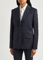 Helmut Lang Wool Blazer Navy
