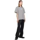MM6 Maison Margiela Gray Numeric Cotton T-shirt
