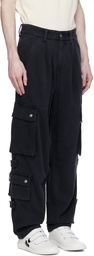 Isabel Marant Black Telore Cargo Pants